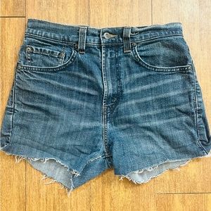 Blue Levi’s Jean Shorts